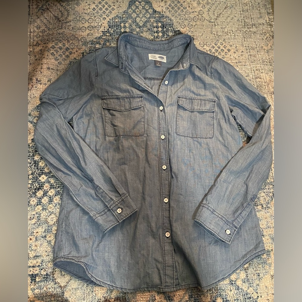 Old Navy Chambray button down shirt - Picture 11 of 11